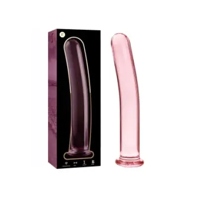 Nebula Series By Ibiza Model 17 Dildo Borosilicate Glass Pink 18.5 Cm -O- 3 Cm