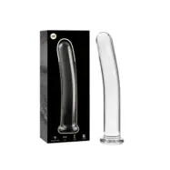 Nebula Series By Ibiza Model 8 Dildo Borosilicate Glass Clear 14.5 Cm -O- 2 Cm