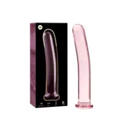Nebula Series By Ibiza Model 8 Dildo Borosilicate Glass Pink 14.5 Cm -O- 2 Cm