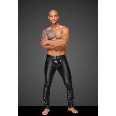 Noir Handmade - Powerwetlook Herrbyxor - M