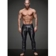 Noir Handmade - Wetlook Zipper Pants - L