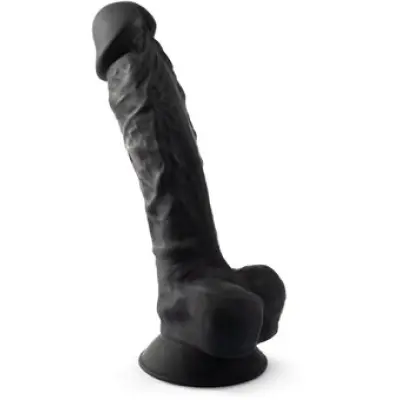 Silex-D Dildo Model 8 Inch Black