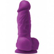 NSNovelties: Colours Pleasures Dildo, 13 cm, lila