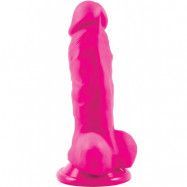 NSNovelties: Colours Pleasures Thick Dildo, 18 cm, rosa