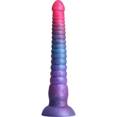 NSNovelties: Colours Stacked Silicone Dildo, 23 cm