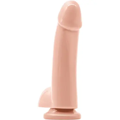 NSNovelties: Elements, Smooth 5in Dildo, Ljus hudfärg