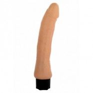 PEARL SHINE 9" VIBRATOR FLESH - 22CM DILDO