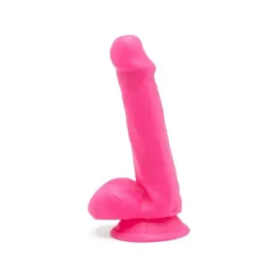 GET REAL - HAPPY DICKS DILDO 12 CM BALLS PINK