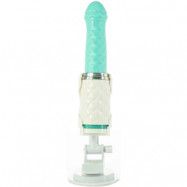 Pillow Talk Feisty Thrusting Vibrator Turquoise