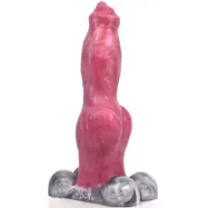 Pink Alien Dragonscale Dildo 17,5 cm