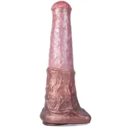 Pink Alien Strong Bello Metallic Dildo 28,5 cm