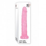 PINK JELLY SLIM DILDO PINK