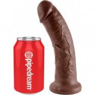 King Cock: Realistic Dildo, 20 cm, mörk