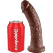 King Cock: Realistic Dildo, 20 cm, mörk