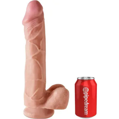 Pipedream: King Cock, Dual Density Cock with Balls, 12 tum