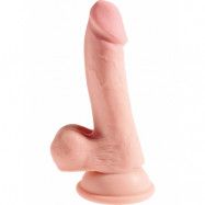 King Cock: Triple Density Cock with Balls, 20 cm