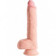 King Cock: Triple Density Fat Cock with Balls, 29 cm