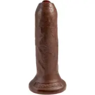 Pipedream: King Cock, Uncut Cock, 6 tum, brun