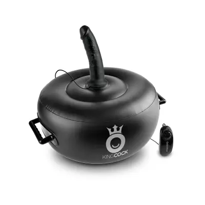 Pipedream: King Cock, Vibrating Inflatable Hot Seat