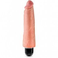 King Cock, Vibrating Stiffy, 24 cm, ljus