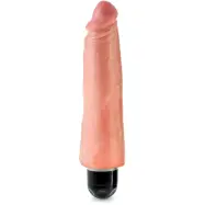 King Cock, Vibrating Stiffy, 24 cm, ljus