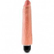 King Cock: Vibrating Stiffy, 29 cm, ljus