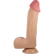 Pretty Love: Emeka, Sliding Skin Dildo, 23 cm
