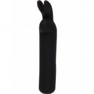 Happy Rabbit: Uppladdningsbar Bulletvibrator, svart