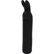 Happy Rabbit: Uppladdningsbar Bulletvibrator, svart