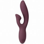 Amaysin Curvy Uppladdnings­bar Rabbitvibrator - Bordeaux