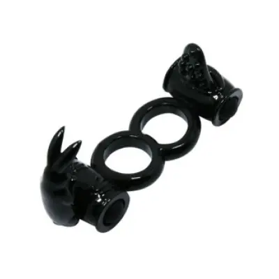 Baile Sweet Ring Double Ring With Double Rabbit