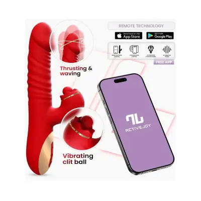 Ascen Thrusting& Waving Vibe With App