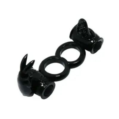 Baile Sweet Ring Double Ring With Double Rabbit