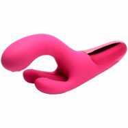 Bang! Pink Triple Rabbitvibrator - Pink