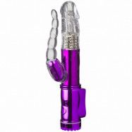 Baseks Uppladdningsbar Anal Rabbitvibrator - Purple