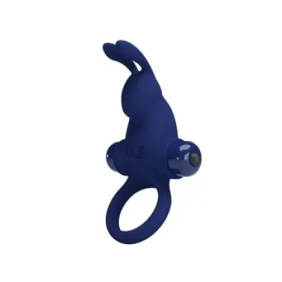 Pretty Love Jiro Rabbit Ring With Vibration Blue