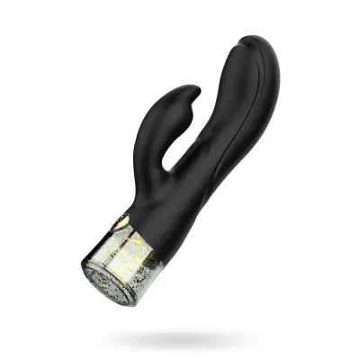 Bling Bling Rabbit - Gold Flakes & LED light