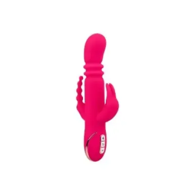 Calexotics Jack Fantasy Triple Heated Vibrator Rabbit Pink