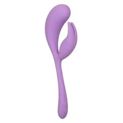CalExotics Liquid Silicone Dual Flicker PURPLE