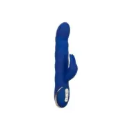 Calexotics Jack Rabbit Vibrator Wave Motion Blue
