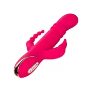 CALEXOTICS - JACK FANTASY TRIPLE HEATED VIBRATOR RABBIT PINK