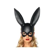 LEG AVENUE - MASQUERADE RABBIT MASK BLACK