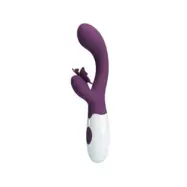 Pretty Love Butterfly Kiss Rabbit Vibrator & G-Spot Stimulator Purple