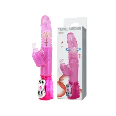 Baile Travel Partner Up & Down Rotator Rabbit Pink