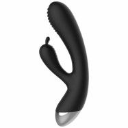 Electroshock E-Stimulation Rabbit Vibrator - Black