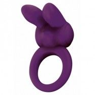 EOS THE RABBIT C-RING PURPLE - PENISRING MED RABBIT OCH VIBRATOR