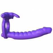 Fantasy C-Ringz Silikon Double Penetrator Rabbit - Purple