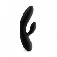 Feelztoys Lea Rabbit Vibrator Black Glitter