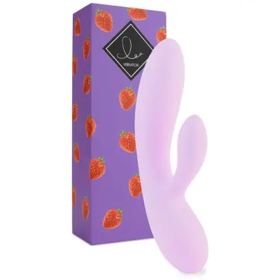 Feelztoys Lea Rabbit Vibrator Strawberry