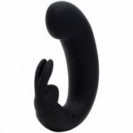 Fifty Shades of Grey Sensation Uppladdningsbar G-Punkt Rabbitvibrator - Black